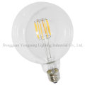 8W G125 Alta Brilho Dimming LED Filament Light